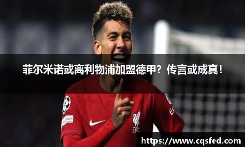 菲尔米诺或离利物浦加盟德甲？传言或成真！